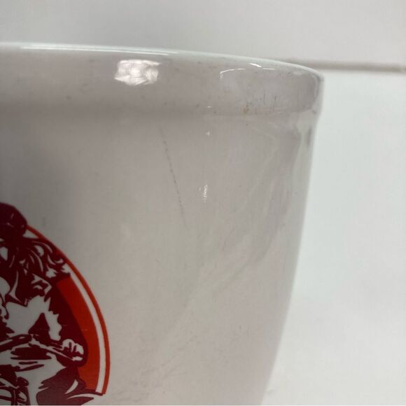 The Girls Wheels Through Time Large Coffee Mug Red White Biker Babes Souviener - Picture 10 of 12